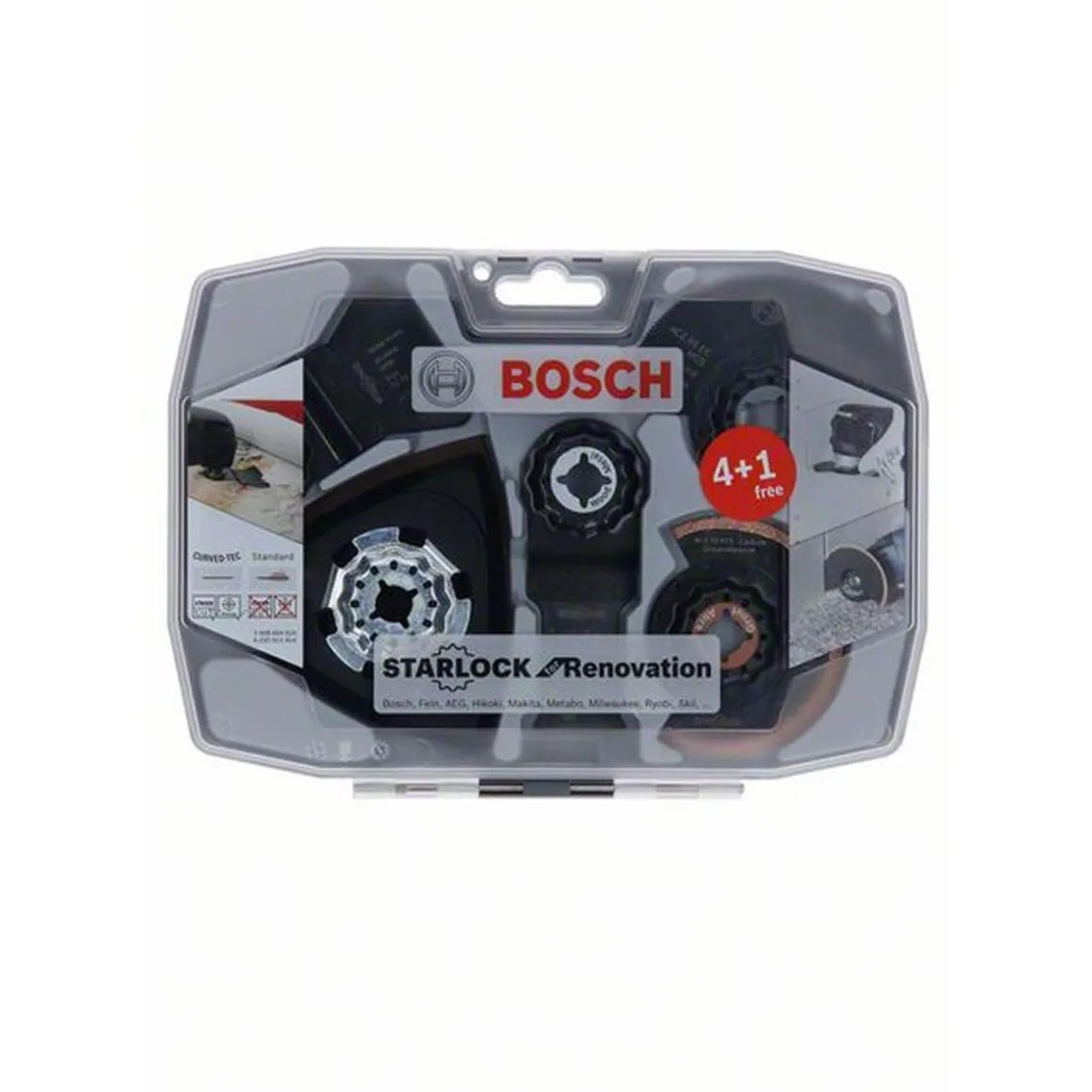 Bosch Renovierungsarbeiten-Set Best of Renovation Starlock 8-teilig