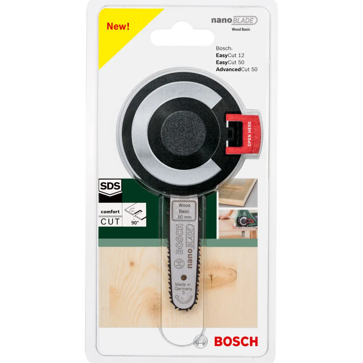 BoschSägeblatt Nano Blade Basic 50 mm Holz