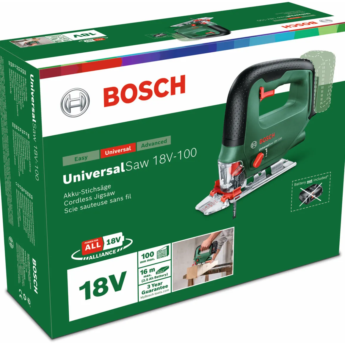 BoschStichsäge Universalsaw 18V-100
