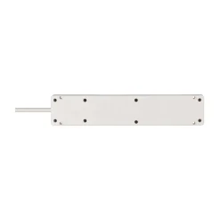 Bremounta Steckdosenleiste 4-fach weiss1,5m Kabel, mit Schalter