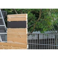 BRIGX Winkel Aluminium 40 x 20 x 596 mm