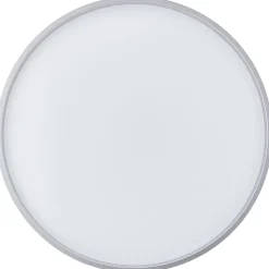 Brilliant Deckenleuchte Britt 33cm silber/weiß 22W 2300lm stufenlos dimmbar