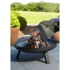 Buschbeck Feuerschale aus Eisen 80 x 30 cm 100 x 33 cm