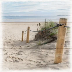 Canvas-Art Strand 30 x 30 cm