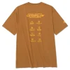 CAT Graphic T-shirt bronze Gr. L