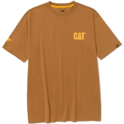 CAT Graphic T-shirt bronze Gr. L
