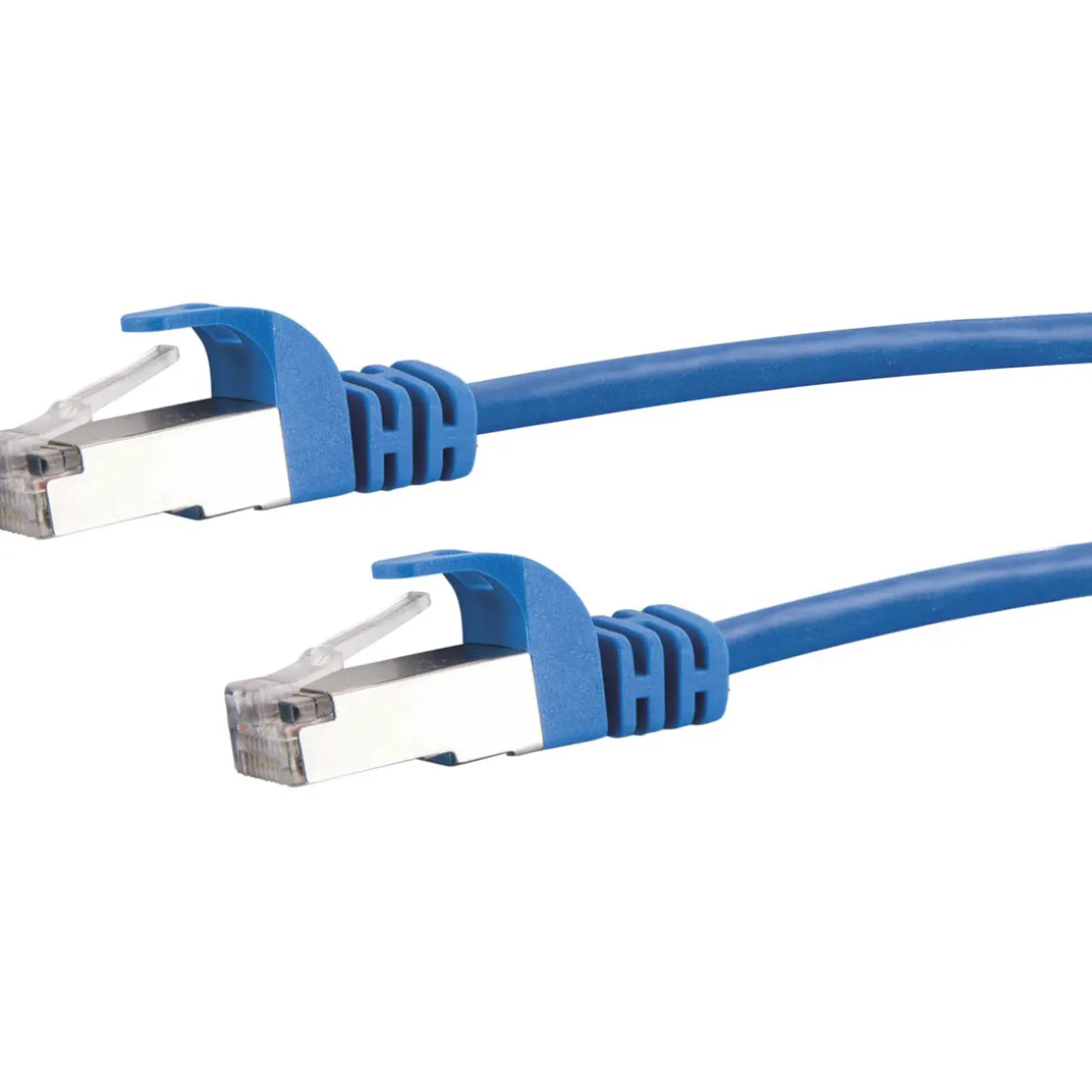 CAT6 S/FTP Netzwerkkabel 0,5m blaumax. 250 Mhz 1 Gbit/s