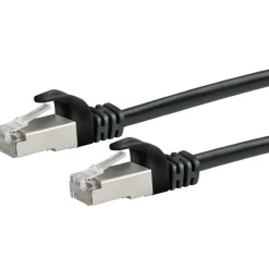 CAT6 S/FTP Netzwerkkabel 1,0m schwarzmax. 250 Mhz 1 Gbit/s