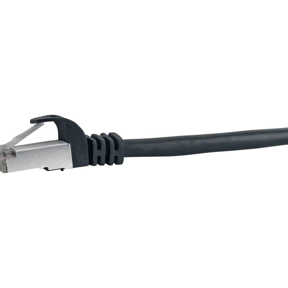 CAT6 S/FTP Netzwerkkabel 1,0m schwarzmax. 250 Mhz 1 Gbit/s