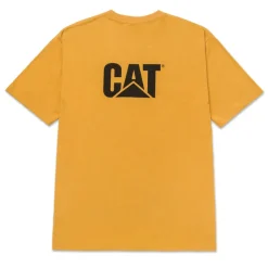 CAT Trademark T-shirt Mustard Gr.2XL