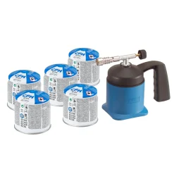 CFH Lötlampe-Set Lötmeister LM 1000 6-teilig