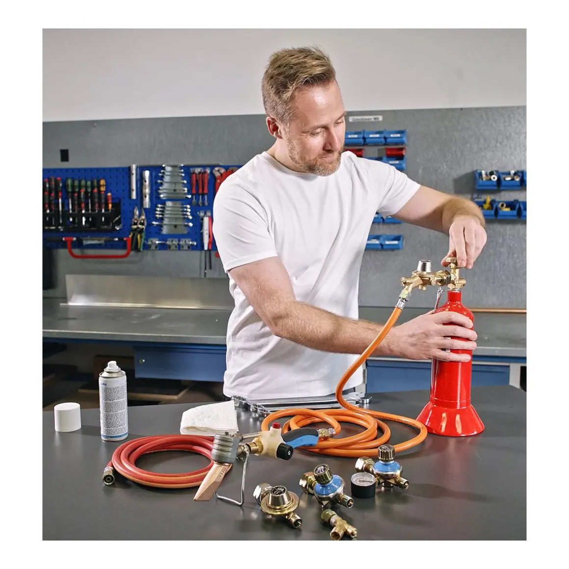 CFH Stahlflasche für Propan 1 L