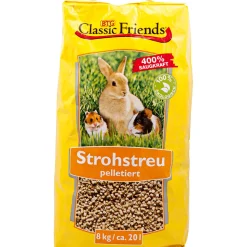Classic Friends Strohstreu 8kg/ca.20lpelletiert