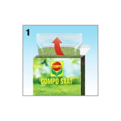 Compo SAAT Nachsaat-Rasen 500 g für 25 m²