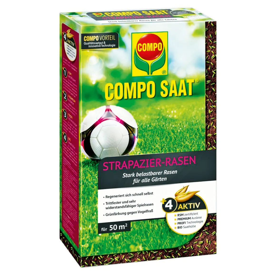 Compo SAAT Strapazier-Rasen 1 kg für 50 m²