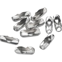 Connex Klemmhülse für Kugelkette 3,6 mm verchromt 20 Stück