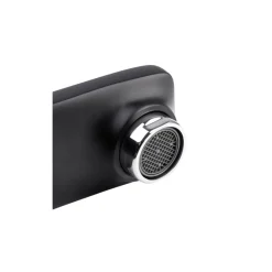 Cornat Waschtischarmatur-Set Edition Black, Druck-Ablauf, Farbe: Schwarz/Chrom