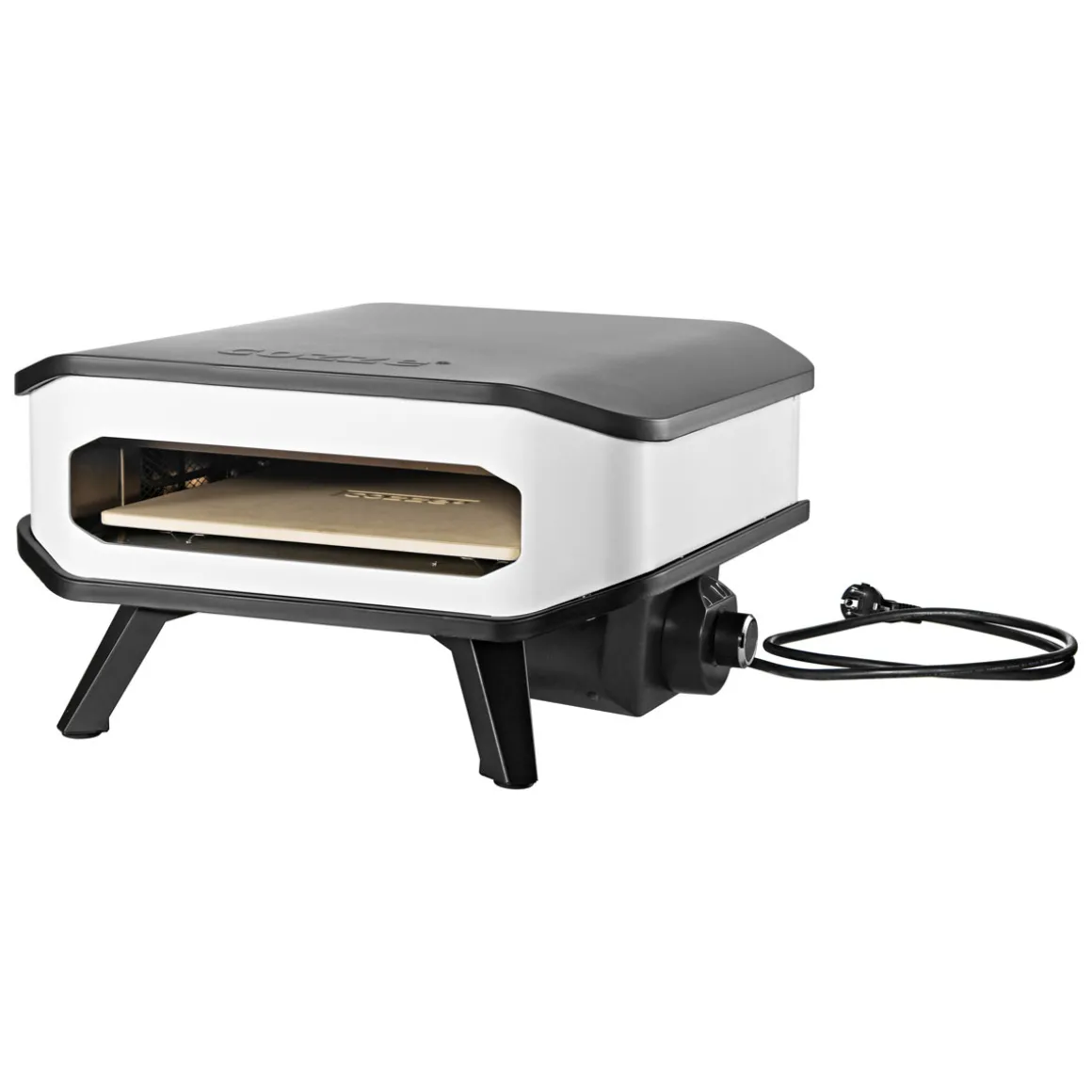 Cozze 13" Pizzaofen Elektro 230V m/Tuerund Pizzastein. 2200W.