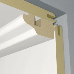 Deckenleiste weiß Hochglanz 2,6 m