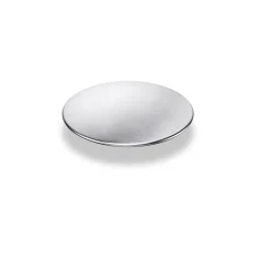 Design Abdeckung fuer runde Siebkorbventile 92mm,Edelstahl glaezend