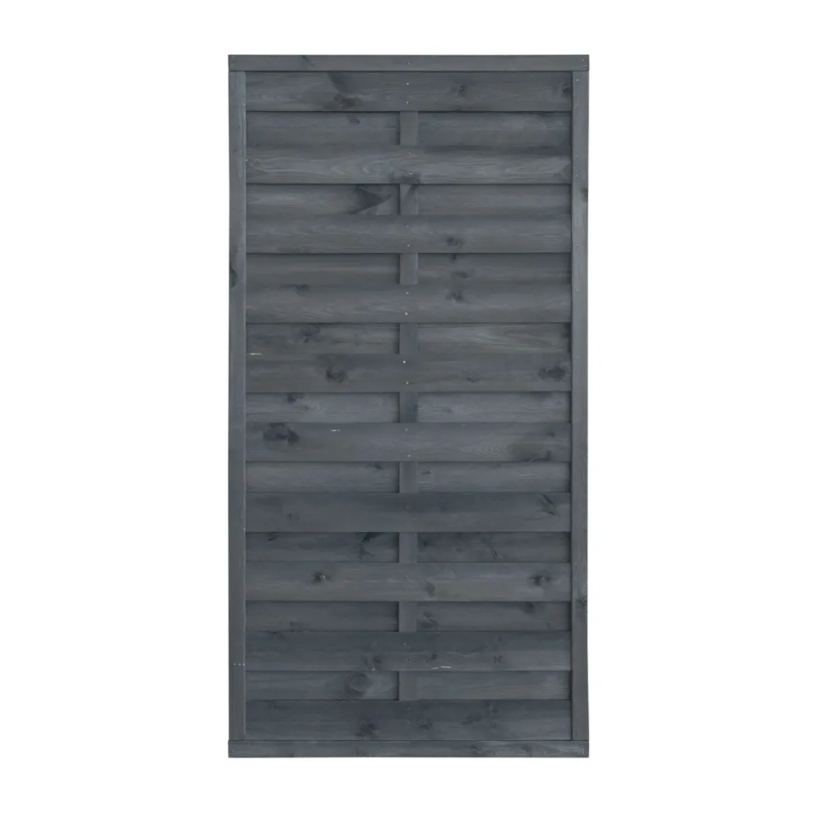 Dichtzaum 90 x 180 cm glatt Kiefer dunkel- grau gebeizt