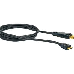 DisplayPort HDMI Anschlusskabel 2mschwarz