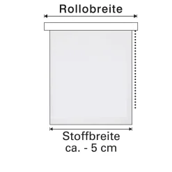 Doppelr. Easy Fix 100x150 grau