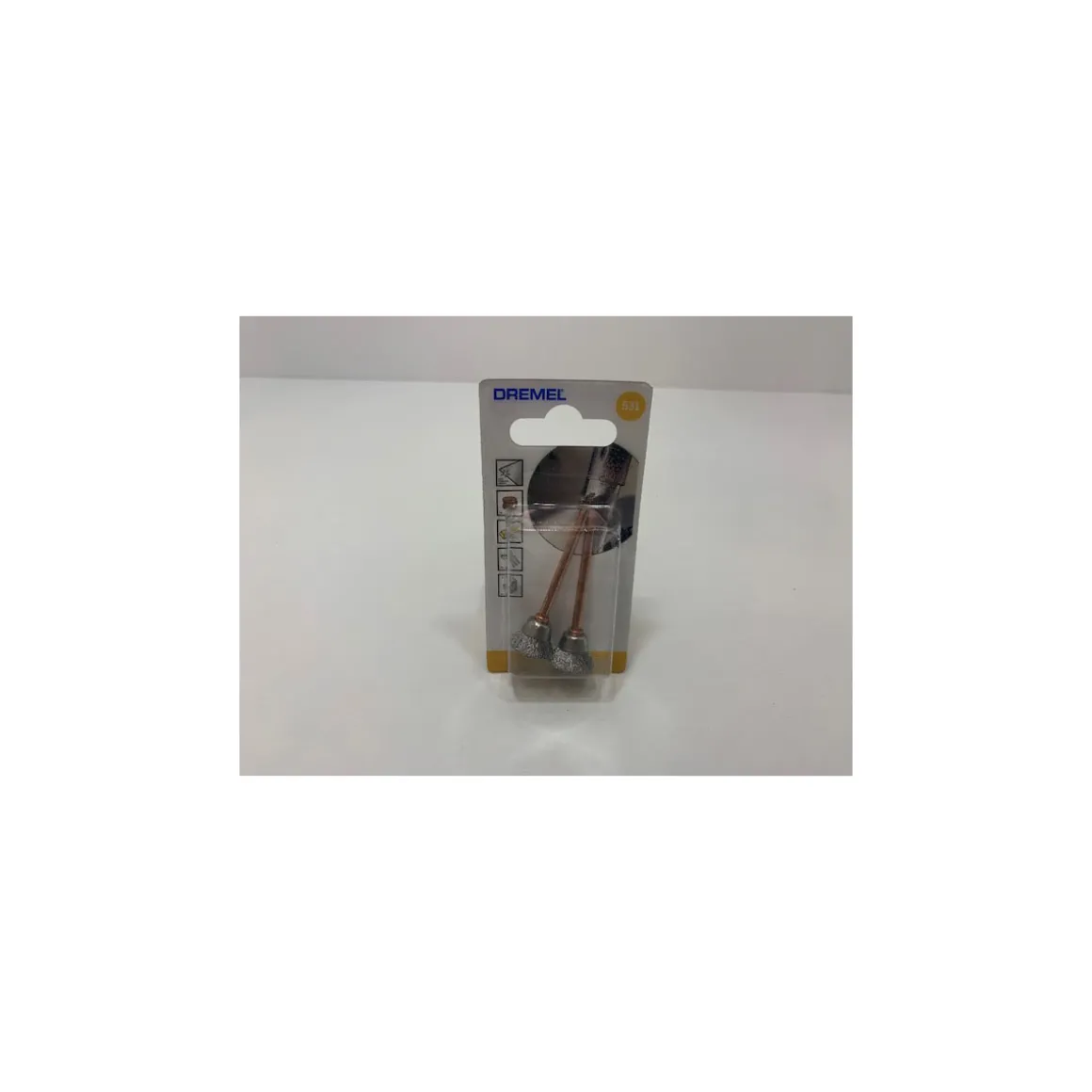 DremelEdelstahlbürste Durchmesser 13 mm 2 Stück