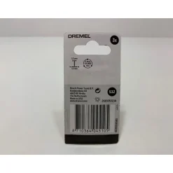 DremelEdelstahlbürste Durchmesser 3,2 mm 3 Stück