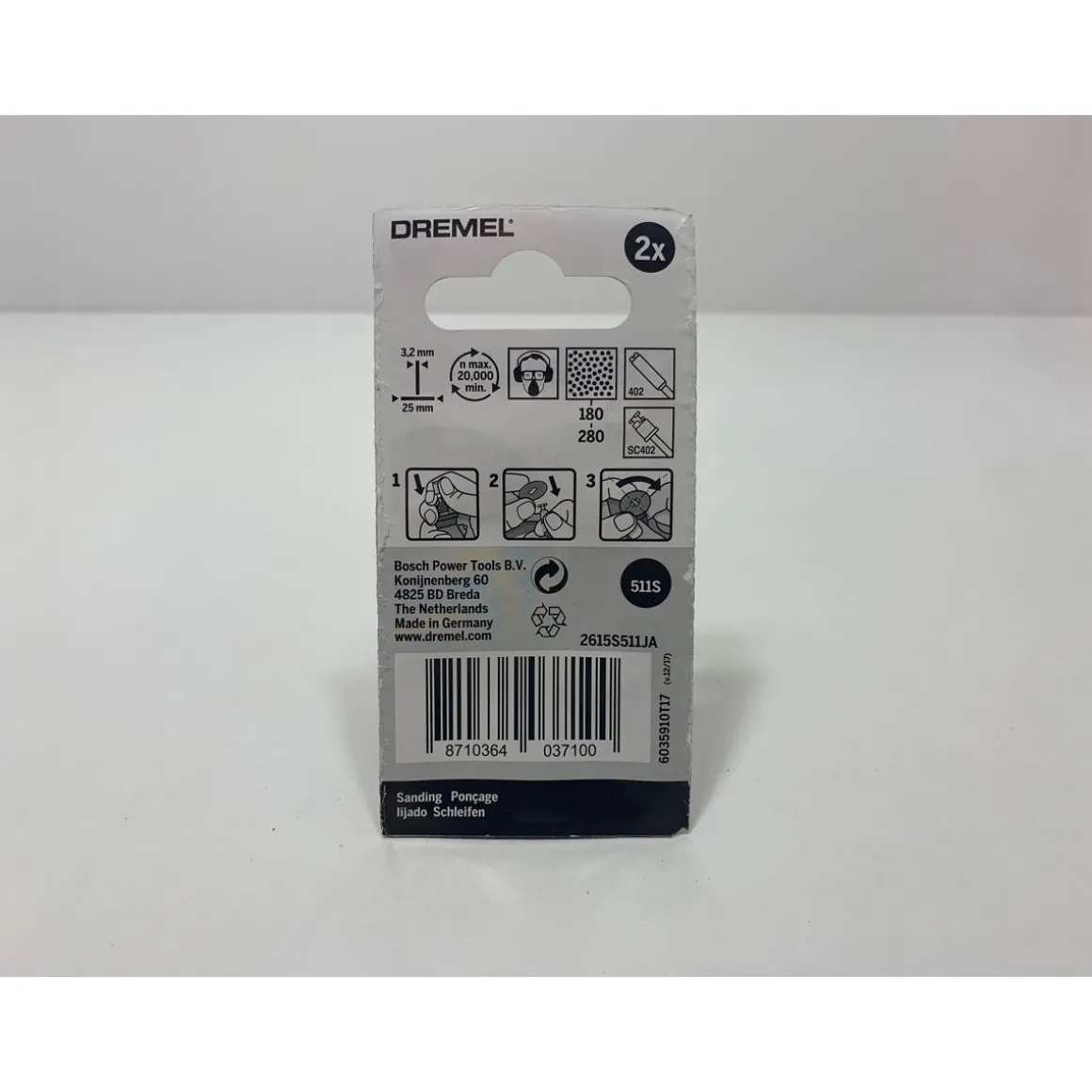 DremelFeinschleifscheiben grob/mittel Durchmesser 25 mm