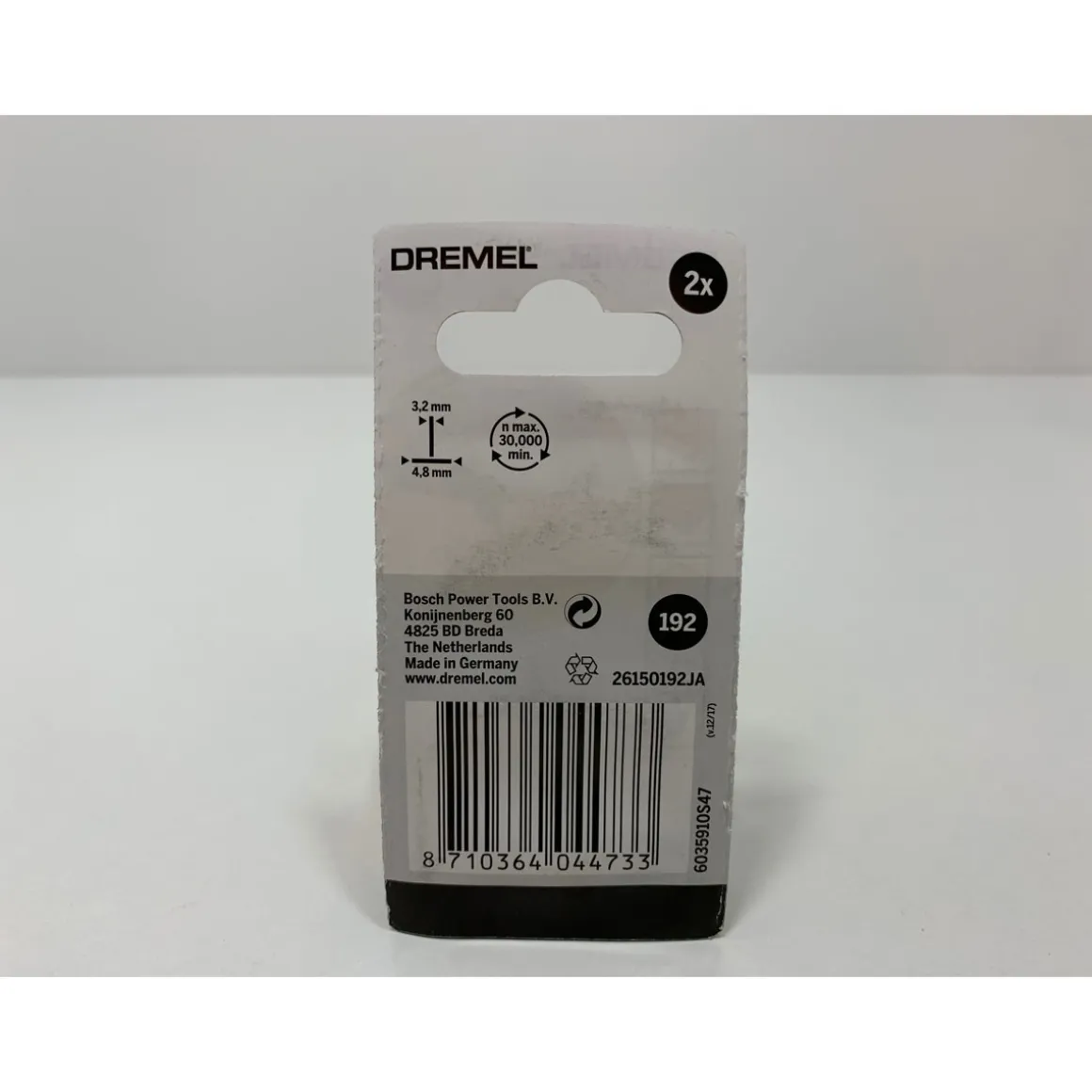 DremelHochgeschwindigkeits-Fräsmesser Durchmesser 4,8 mm