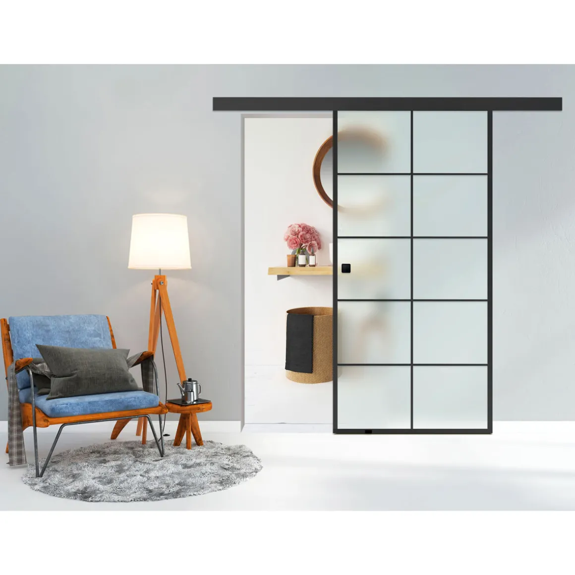 Durabil Glasschiebetür-Beschlag Loft