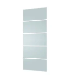 Durabil Glasschiebetür Stripes Soft Close 203,5 x 88 cm