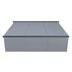 Durabil Halbkassettenmarkise 395x250cm für Wand- und Deckenmontage