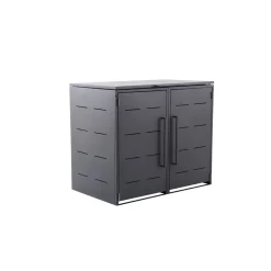 DurabilMetall-Mülltonnenbox Design für 2 x 240l
