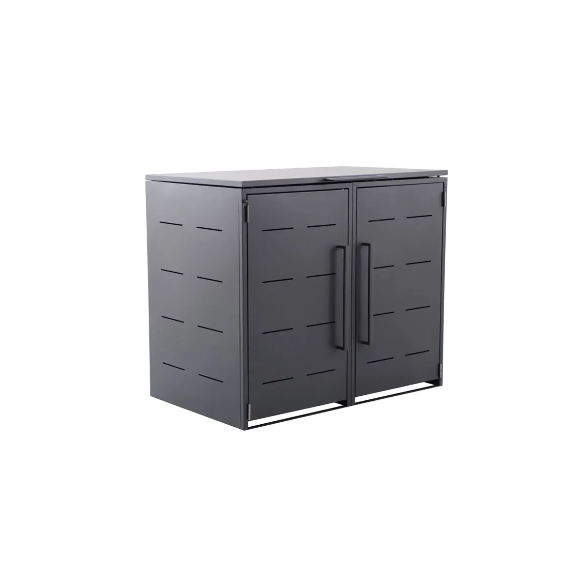 DurabilMetall-Mülltonnenbox Design für 2 x 240l