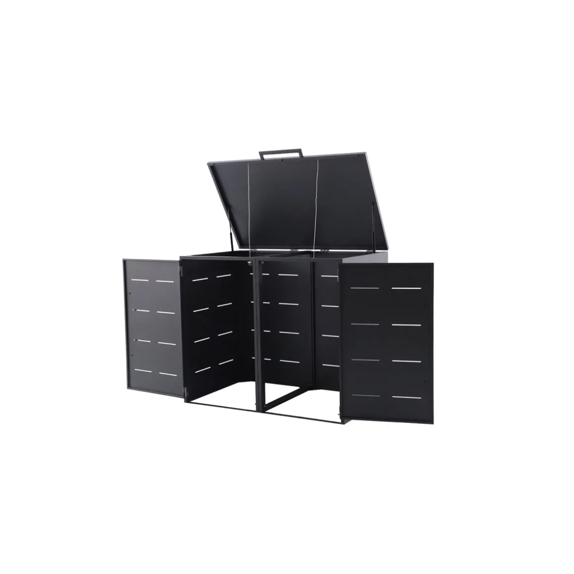 DurabilMetall-Mülltonnenbox Design für 2 x 240l