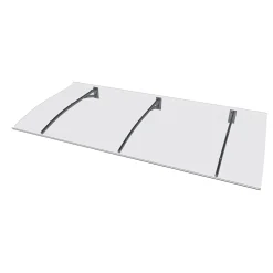 DURABIL Pultvordach Typ PT Secco 200200x90x22 cm