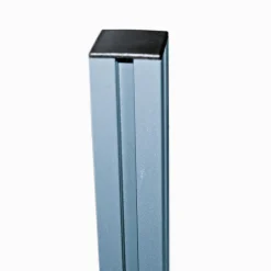 Durabil Universalpfosten für Glaswindschutz Aluminium