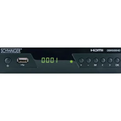 DVB-S2 Receiver mit USB-Anschluss FTA