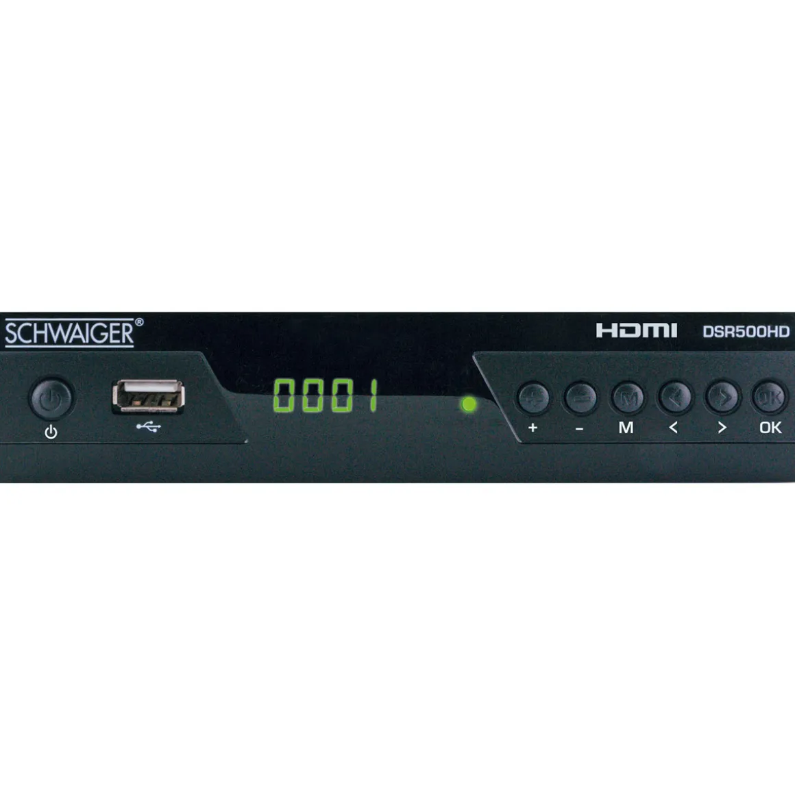 DVB-S2 Receiver mit USB-Anschluss FTA