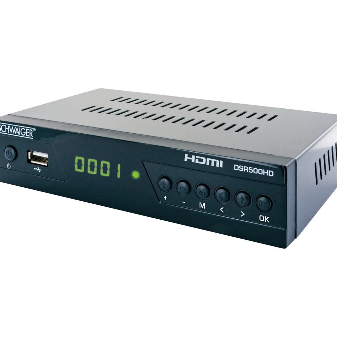 DVB-S2 Receiver mit USB-Anschluss FTA