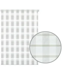 Easyfix Rollo Karo 60x150 cm weiß
