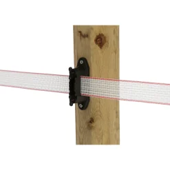 Eck- und Streckenisolator Profi schwarz für 40 mm 10 Stück
