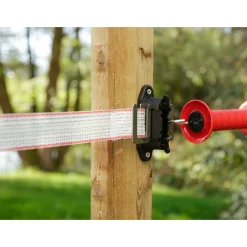 Eck- und Streckenisolator Profi schwarz für 40 mm 10 Stück