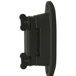 Eck- und Streckenisolator Profi schwarz für 40 mm 6 Stück