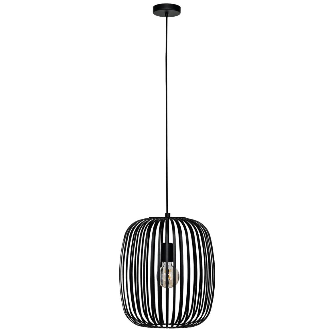 EgloLED Pendelleuchte Romazzina schwarz