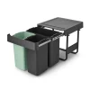 Einbaumülleimer Sort & Go 10+10+20L