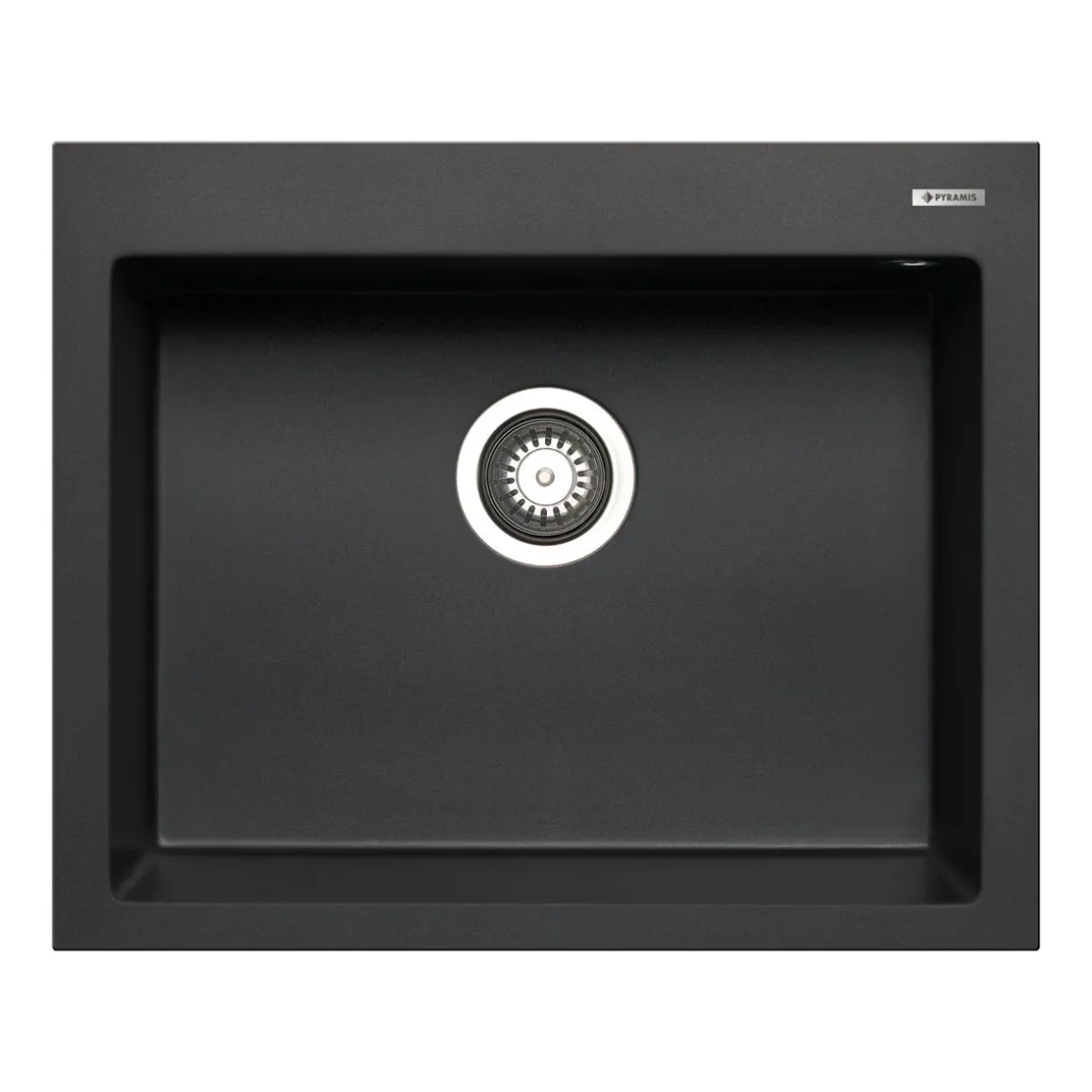 Einbauspuele ISTROS 61x50 cm 1BGranit Carbon
