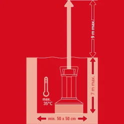 Einhell GE-DP7935N-ALLECO Schmutzwasser-pumpe